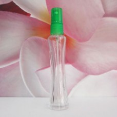 Molded Bottle PE Sprayer 30 ml Clear New Zip: GREEN