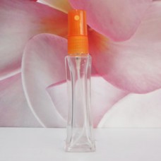 Molded Bottle PE Sprayer 30 ml Clear Onkoi: ORANGE