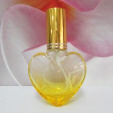 Molded Bottle Aluminium Sprayer 30 ml Colour Heart: YELLOW