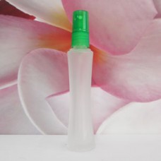 Molded Bottle PE Sprayer 30 ml Frosted New Zip: GREEN