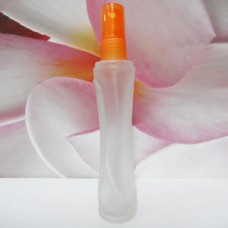 Molded Bottle PE Sprayer 50 ml Frosted Zip: ORANGE