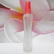 Molded Bottle PE Sprayer 50 ml Frosted Zip: RED
