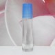 Roll-on Glass Bottle 8 ml Clear PE Cap: BLUE