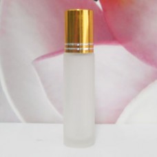 Roll-on Glass Bottle 10 ml Frosted: GOLD