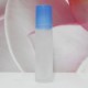 Roll-on Glass Bottle 10 ml Frosted PE Cap: BLUE