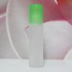 Roll-on Glass Bottle 10 ml Frosted PE Cap: GREEN