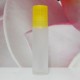 Roll-on Glass Bottle 10 ml Frosted PE Cap: YELLOW