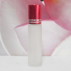 Roll-on Glass Bottle 10 ml Frosted: RED
