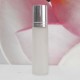 Roll-on Glass Bottle 10 ml Frosted: SILVER