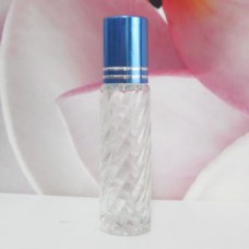 Roll-on Glass Bottle 10 ml Screw: BLUE