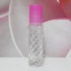 Roll-on Glass Bottle 10 ml Screw PE Cap: PINK