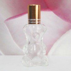 Roll-on Glass Bottle 20 ml Bear: GOLD