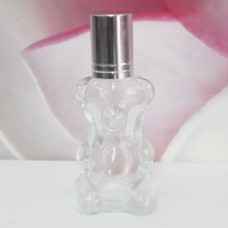 Roll-on Glass Bottle 20 ml Bear: SILVER