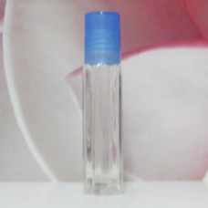 Roll-on Glass Bottle 4 ml For Face PE Cap: BLUE