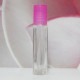 Roll-on Glass Bottle 4 ml For Face PE Cap: PINK