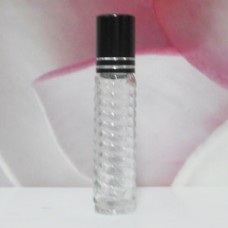 Roll-on Glass Bottle 4 ml Screw: BLACK