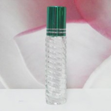 Roll-on Glass Bottle 4 ml Screw: GREEN