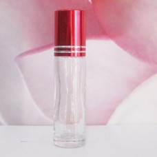 Roll-on Glass Bottle 8 ml Clear: RED