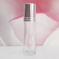 Roll-on Glass Bottle 8 ml Clear: SILVER