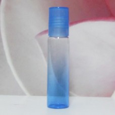 Roll-on Glass Bottle 8 ml Colour PE Cap: BLUE