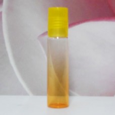 Roll-on Glass Bottle 8 ml Colour PE Cap: YELLOW