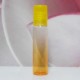 Roll-on Glass Bottle 8 ml Colour PE Cap: YELLOW