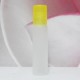 Roll-on Glass Bottle 8 ml Frosted PE Cap: YELLOW
