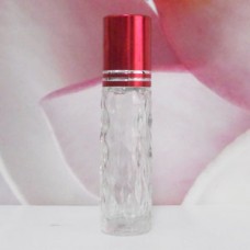 Roll-on Glass Bottle 8 ml Mala: RED