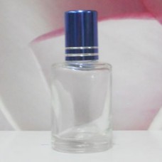 Roll-on Glass Bottle 9 ml Round: BLUE