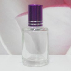 Roll-on Glass Bottle 9 ml Round: PURPLE