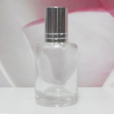 Roll-on Glass Bottle 9 ml Round: SILVER