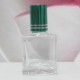 Roll-on Glass Bottle 8 ml Square: GREEN