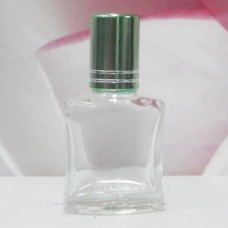 Roll-on Glass Bottle 8 ml Square: LIGHT GREEN