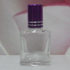 Roll-on Glass Bottle 8 ml Square: PURPLE