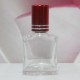 Roll-on Glass Bottle 8 ml Square: RED