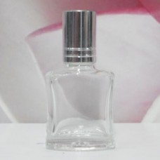 Roll-on Glass Bottle 8 ml Square: SILVER