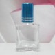Roll-on Glass Bottle 8 ml Square: TURQUOISE
