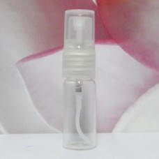 Tube Glass 10 ml Clear with PE Sprayer: CLEAR