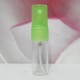 Tube Glass 10 ml Clear with PE Sprayer: LIGHT GREEN