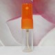 Tube Glass 10 ml Clear with PE Sprayer: ORANGE