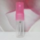 Tube Glass 10 ml Clear with PE Sprayer: PINK