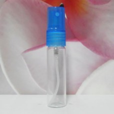 Tube Glass 15 ml Clear with PE Sprayer: BLUE