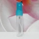 Tube Glass 15 ml Clear with PE Sprayer: TURQUOISE