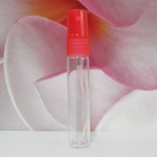 Tube Glass 20 ml Clear with PE Sprayer: RED