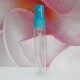 Tube Glass 20 ml Clear with PE Sprayer: TURQUOISE