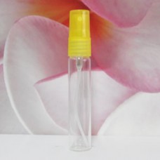 Tube Glass 20 ml Clear with PE Sprayer: YELLOW