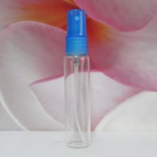 Tube Glass 30 ml Clear with PE Sprayer: BLUE