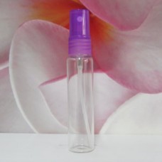 Tube Glass 30 ml Clear with PE Sprayer: PURPLE