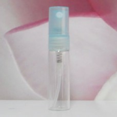 Tube Glass 5 ml Clear with PE Sprayer: LIGHT BLUE